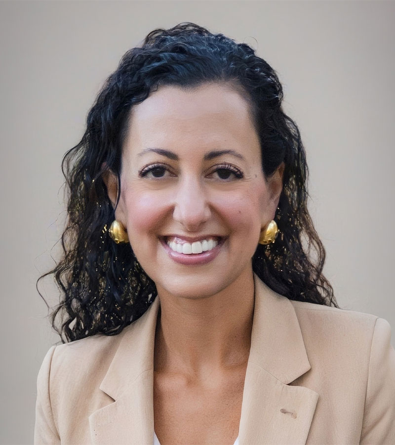 Portrait of Adriana Sahliyeh Brown, Managing Partner