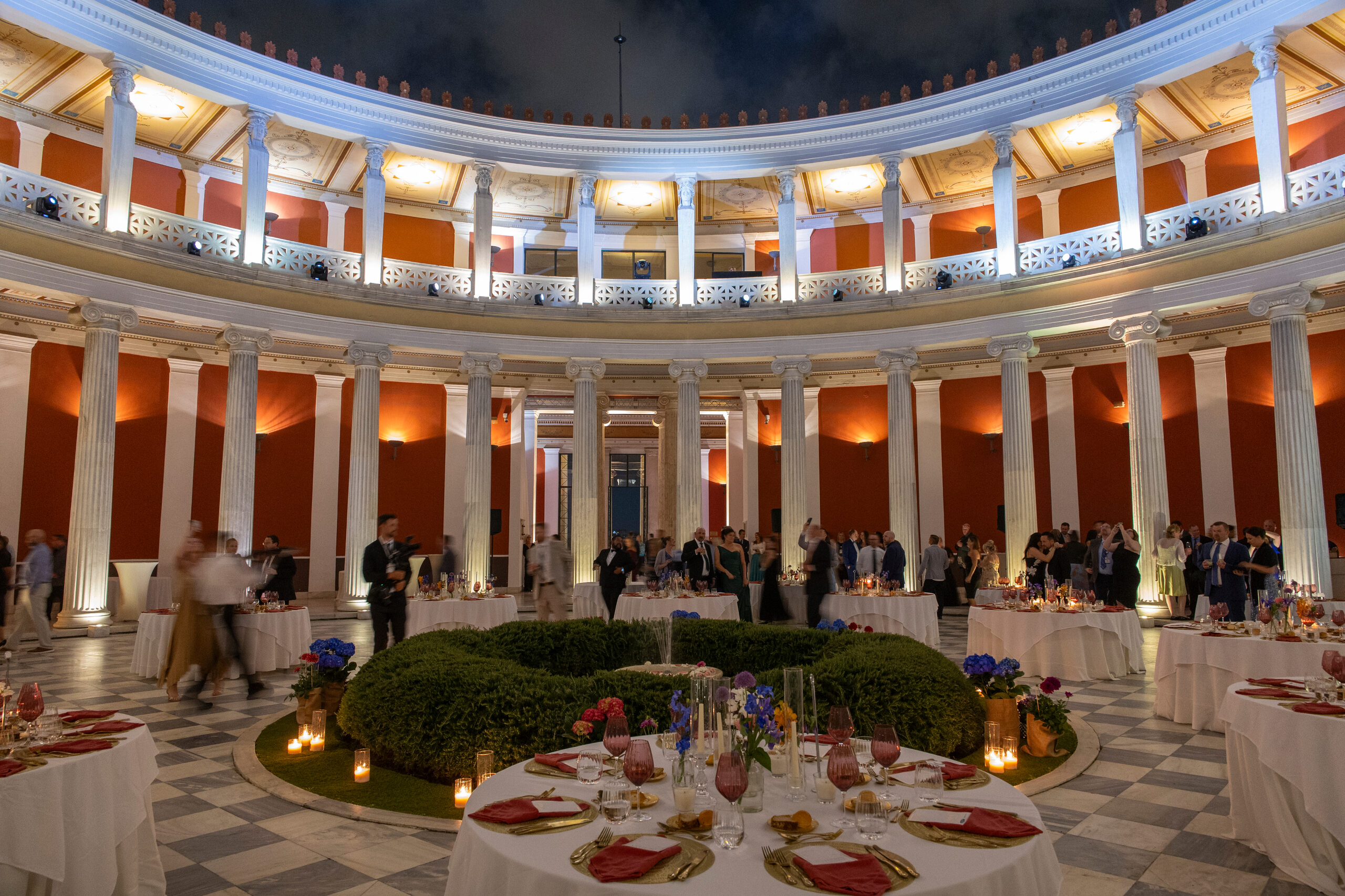 Behind the scenes at a Sahliyeh corporate program